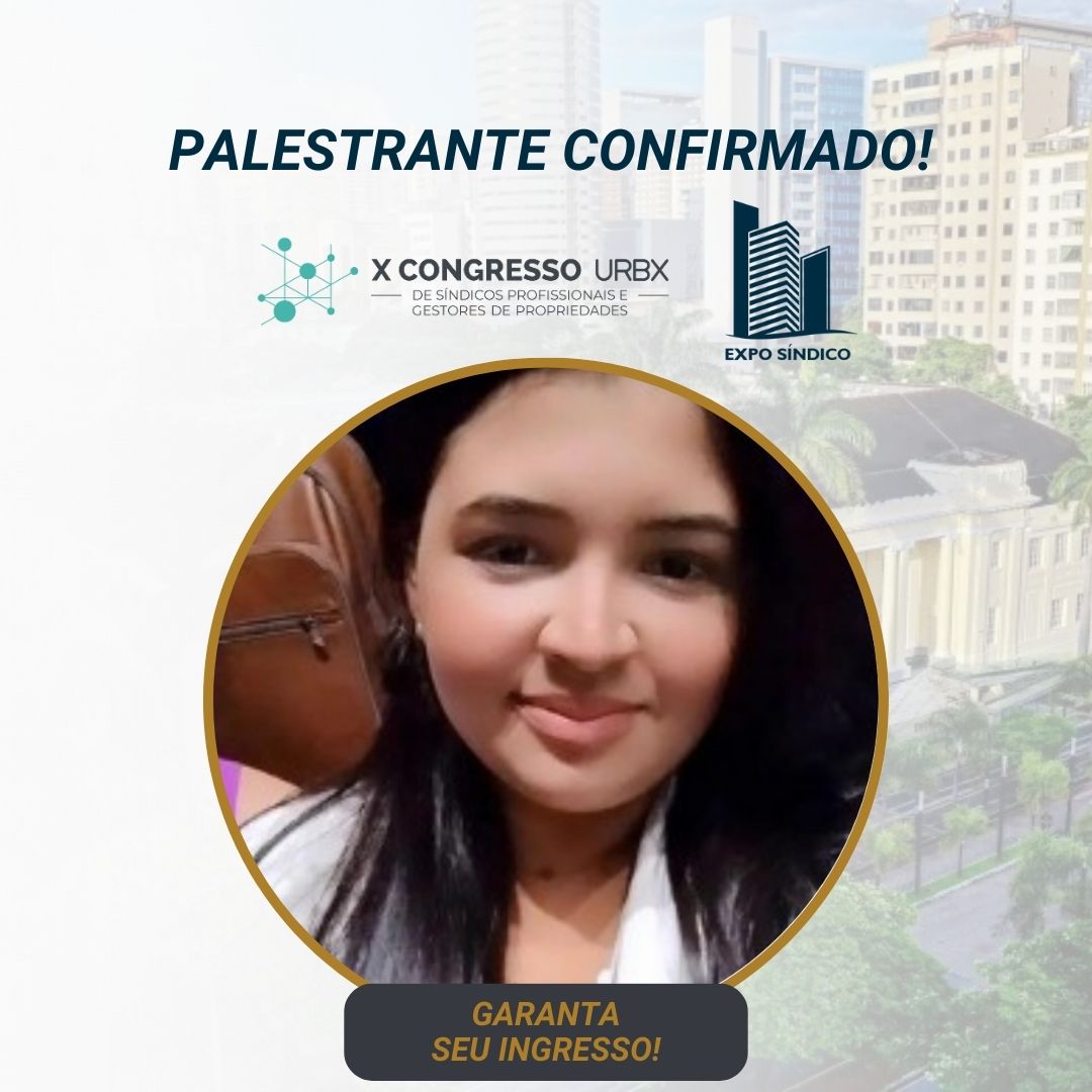 Palestrante confirmado BRUNA