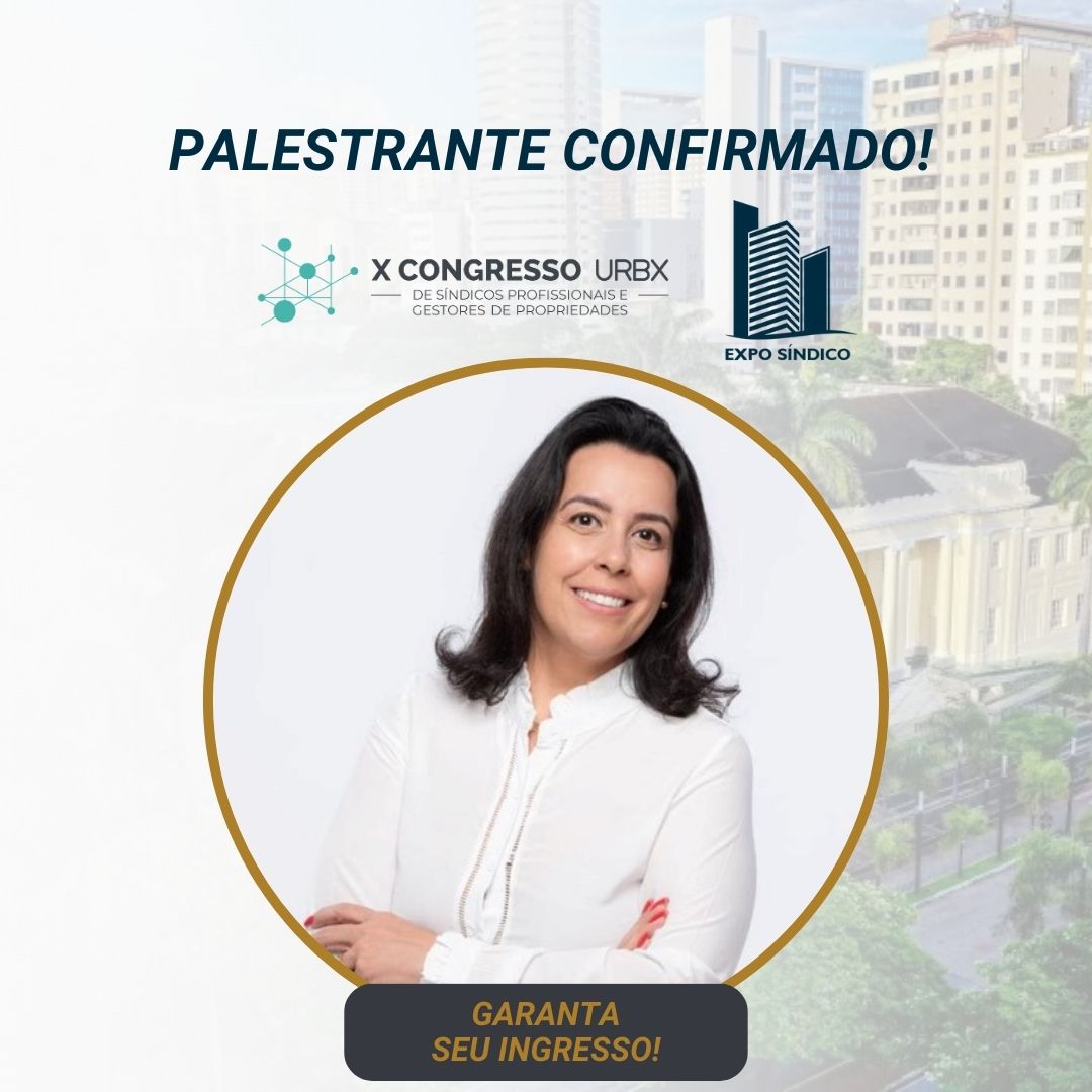 Palestrante confirmado CRISTIANE